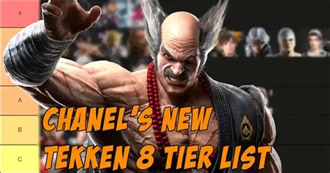 tekken chanel twitter|Top Tekken 8 player Chanel releases new tier list including.